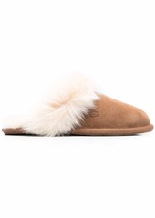 UGG Scuff Sis fur-trimmed slippers