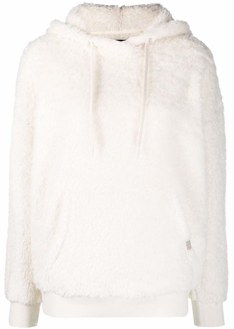 UGG shearling long-sleeve hoodie