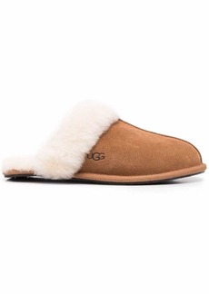 UGG shearling-trim slippers