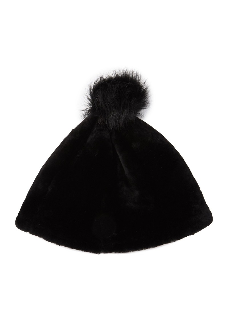 ugg solid sheepskin beanie