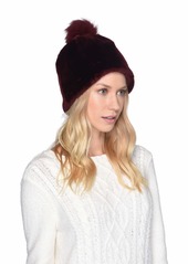 ugg solid sheepskin beanie