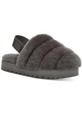 UGG Super Fluff Womens Shearling Cozy Slingback Slippers