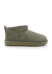 UGG - Classic Ultra Mini Shearling Boots - Green - US 10 - Moda Operandi