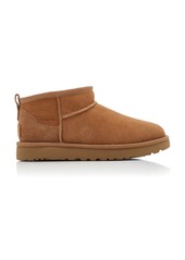 UGG - Classic Ultra Mini Sheepskin Ankle Boots - Tan - US 9 - Moda Operandi