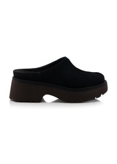 UGG - New Heights Suede Clogs - Neutral - US 6 - Moda Operandi