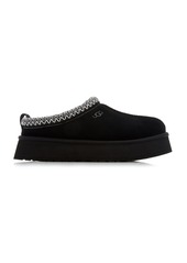 UGG - Tazz Suede Platform Slippers - Black - US 11 - Moda Operandi