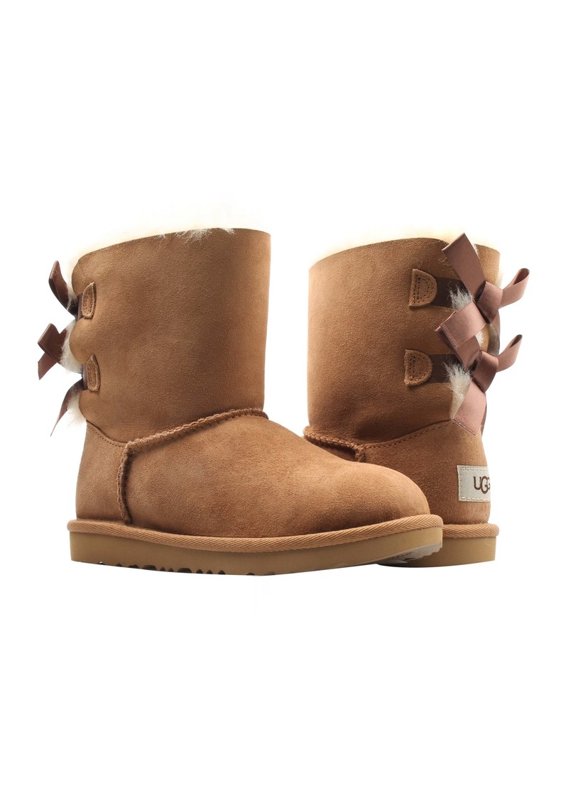 UGG Australia Bailey Bow II Chestnut Big Kids Boots 1017394K-CHE