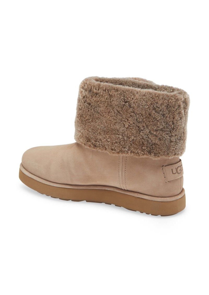 classic mini berge genuine shearling boot