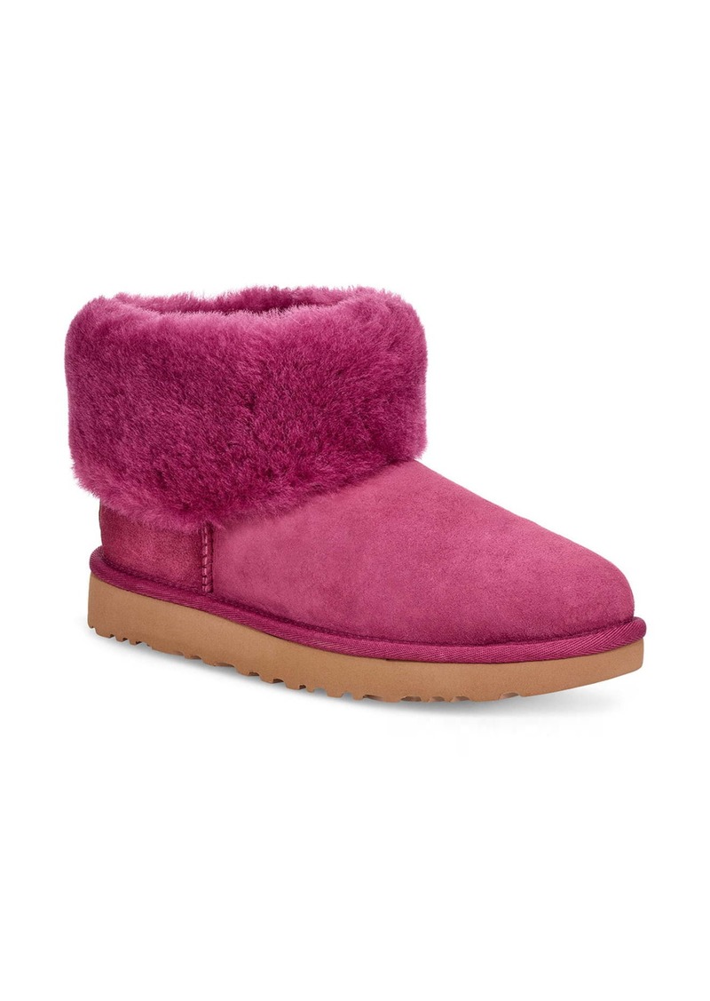 pink mini fluff uggs