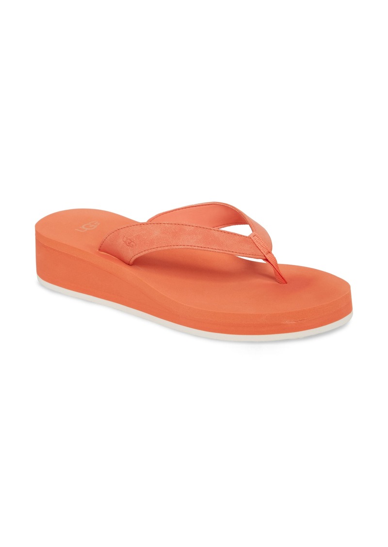 ugg wedge flip flops