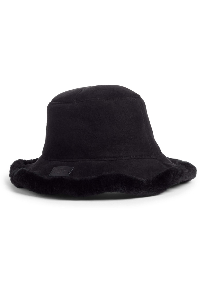 ugg shearling bucket hat