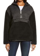 UGG® Iggy Fleece Half Zip Hooded Pullover