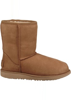 Ugg Kids' Classic Short II Waterproof Boot, Boys', Size 13, Tan