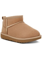 Ugg Kids Classic Ultra Mini Twinface Sheepskin Booties - Sand