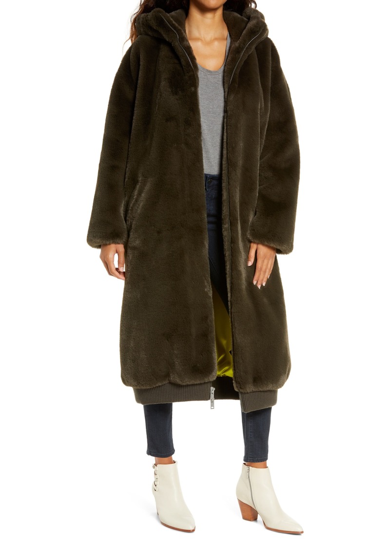 UGG® Koko Hooded Oversize Faux Fur Coat - 58% Off!