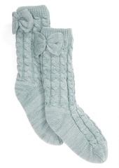UGG® Laila Bow Fleece Lined Socks