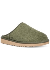 Ugg Men's Classic Slip on Shaggy Suede Slippers - Burnt Cedar