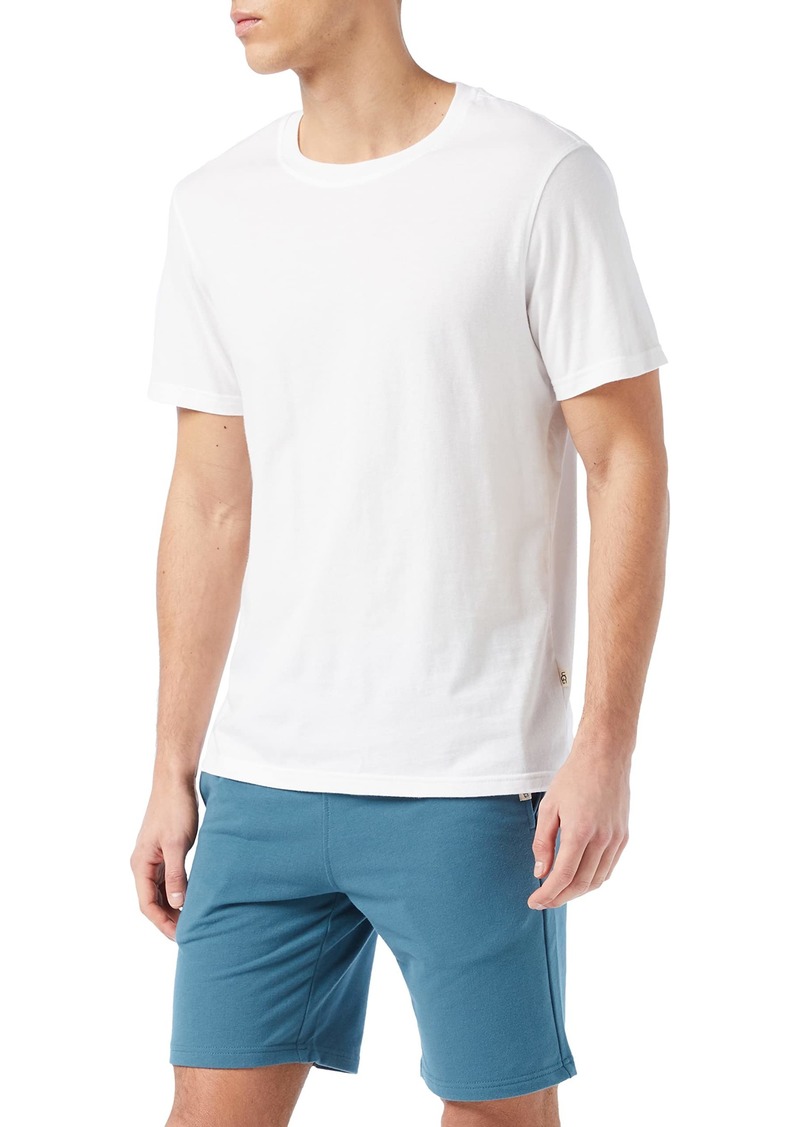 UGG Men's Darian Set Pajamas White/Honor Blue