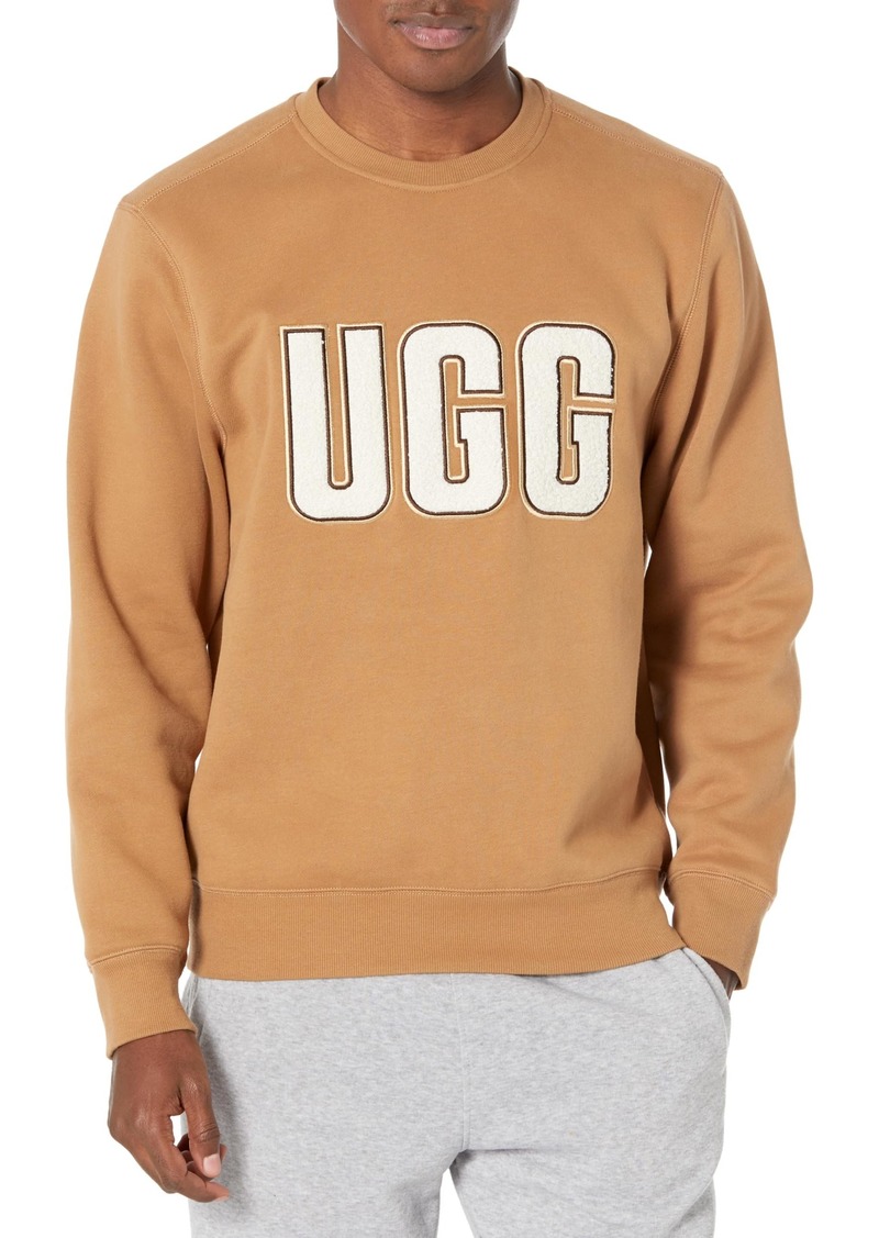 UGG Men's Heritage Logo Crewneck Sweatshirt  M