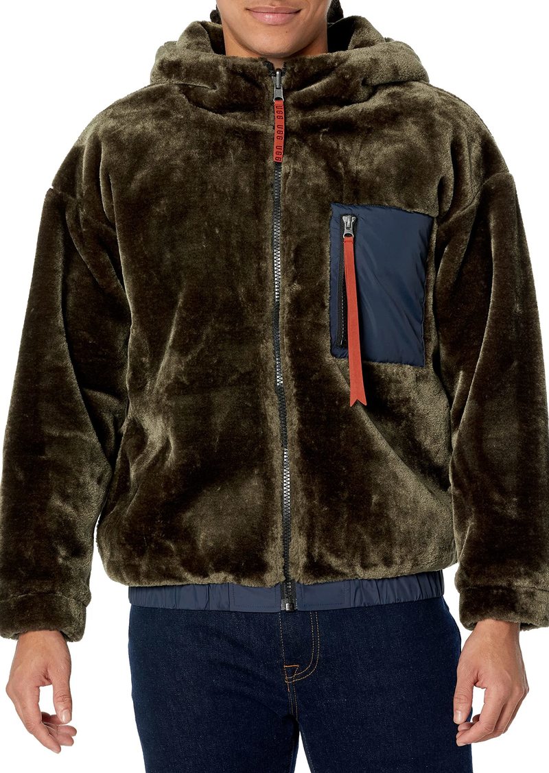 UGG Men's Kairo Faux Fur Jacket Coat