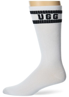 UGG Men's Lathan Logo Crew SockSocks  O/S