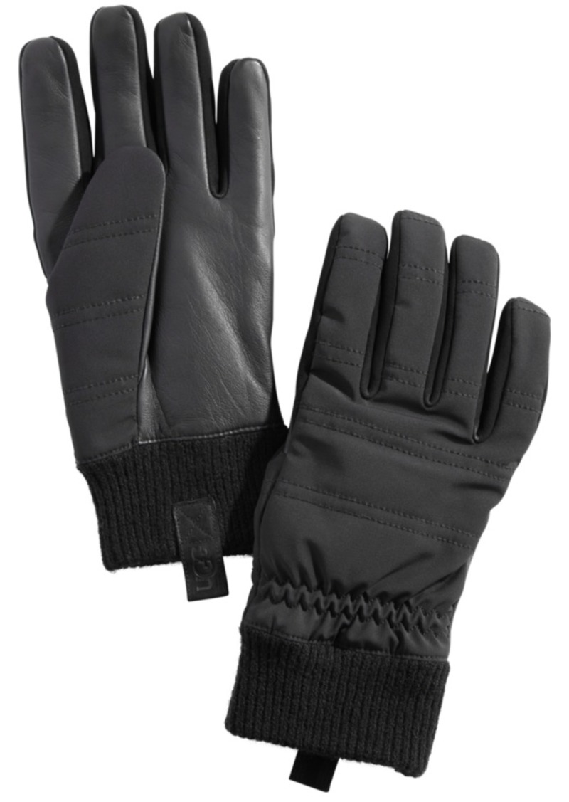 mens quilted gloves