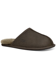 Ugg Men's Scuff Leather Loafers - Burnt Olive