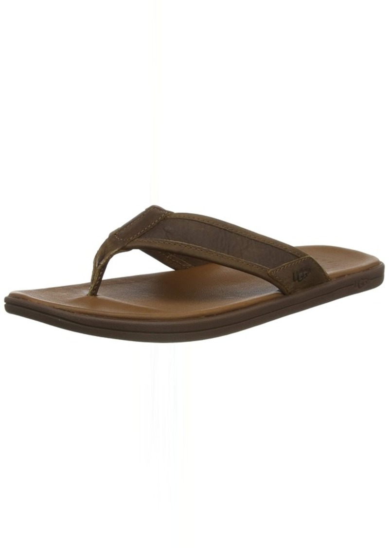 UGG Men's Seaside Flip Leather Sandal  0