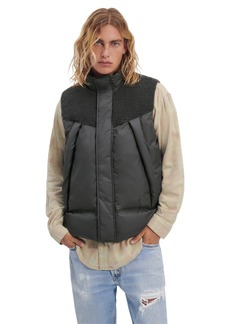 UGG Men's Zoltan Sherpa Puffer Vest Coat