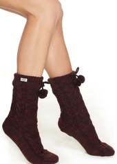 UGG® Pompom Fleece Lined Socks