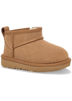 Ugg Toddler Classic Ultra Mini Booties - Chestnut