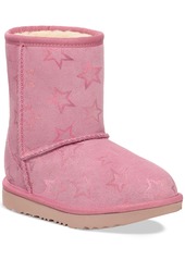 Ugg Toddler's Classic Ii Iridescent Stars Boots - Chestnut / Gold Iridescent