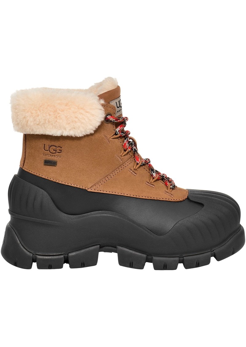 UGG Women's Adiroam 200g Waterproof Hiking Boots, Size 6, Tan