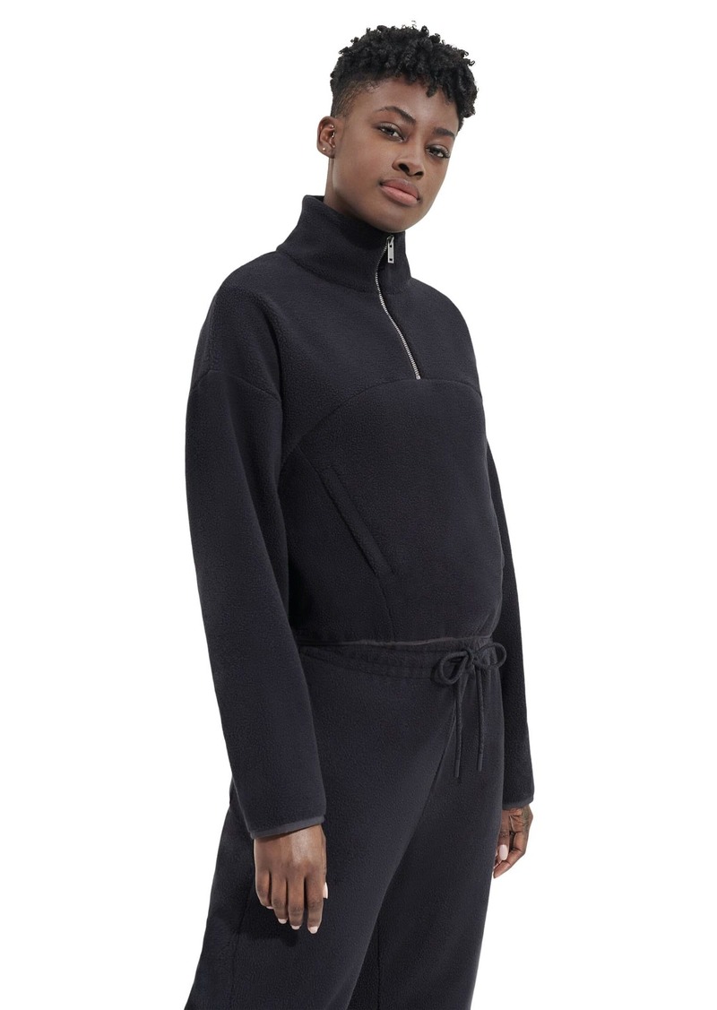 UGG Women's Cassady Micro Uggfluff Halfzip Sweater  XL