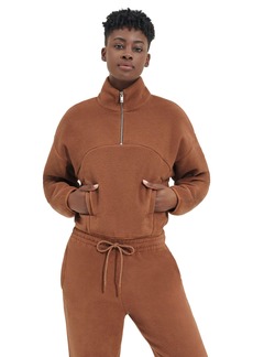 UGG Women's Cassady Micro Uggfluff Halfzip Sweater  XL