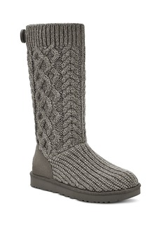 Ugg Women's Classic Cardi Cable Knit Tall Boots
