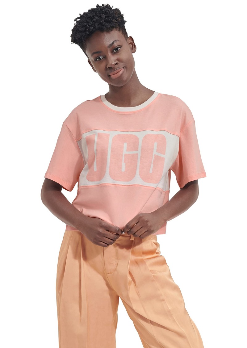 UGG Women's Jordene Colorblocked Logo Tee Shirt  S