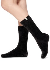 Ugg Women's Leda Cozy Knit Crew Socks - Black