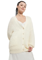 UGG Women's Sherell Cloudfluff Cardigan Sweater  L