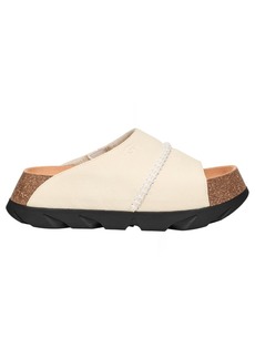 UGG Women's Sunskip Slide Sandals, Size 6, White
