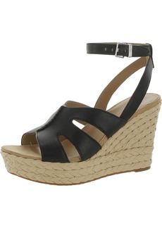 UGG Womens Leather Wedge Sandals