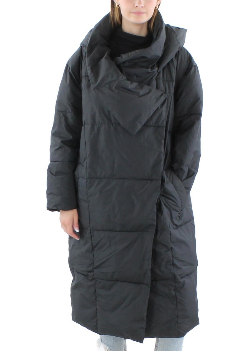 UGG Womens Long Hooded Puffer Jacket