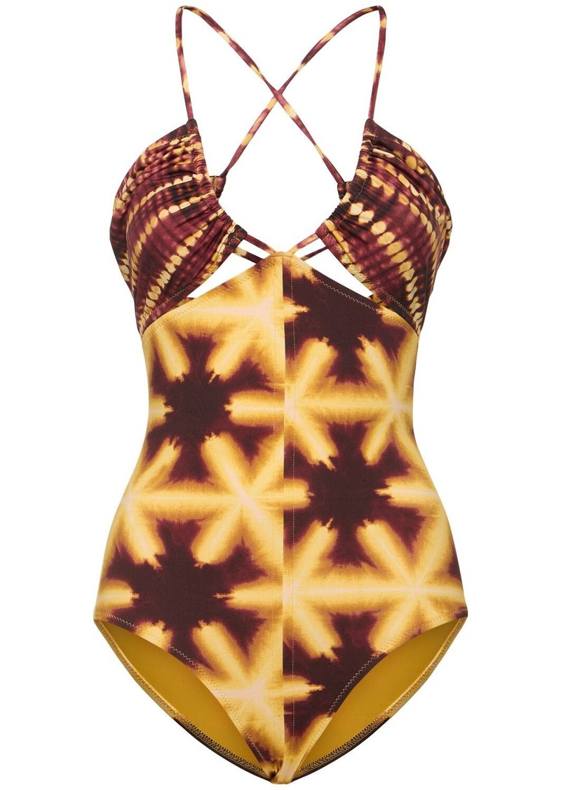 Ulla Johnson Akami Lycra One Piece Swimsuit