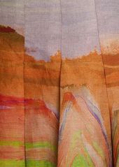 Ulla Johnson Alessandra Printed Linen Long Skirt