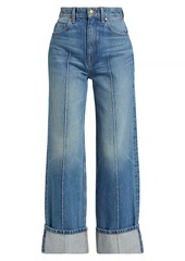 Ulla Johnson The Genevieve High-Rise Wide-Leg Jeans