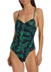 Ulla Johnson Almira Maillot Tie-Dye One-Piece Bathing Suit