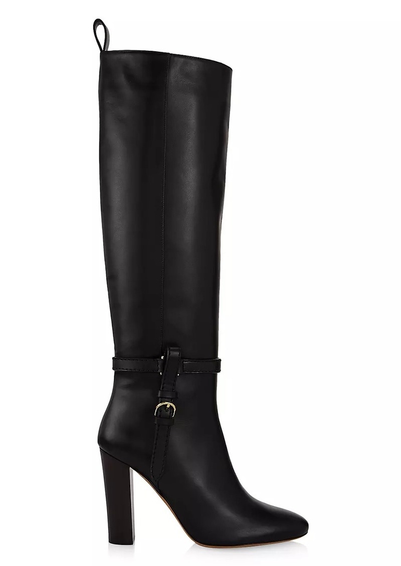 Ulla Johnson Annette 95MM Leather Knee-High Boots
