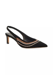 Ulla Johnson Antonia 55MM Suede Slingback Pumps