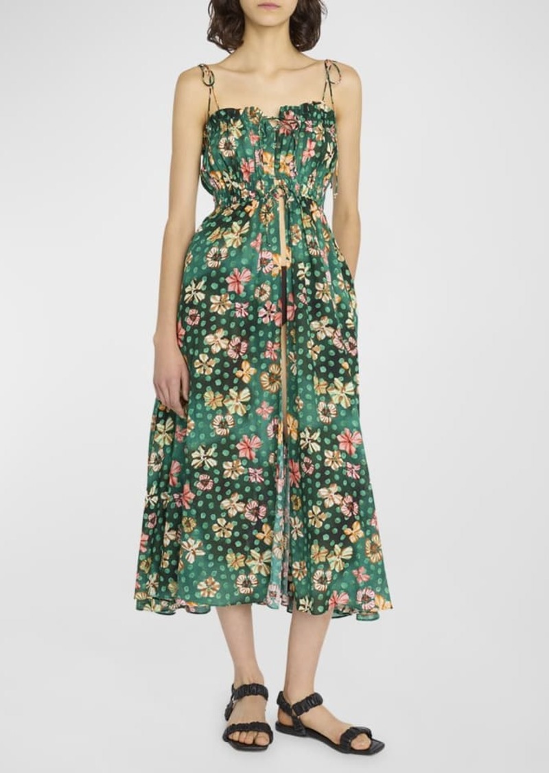 Ulla Johnson Asli Veridian Maxi Dress Coverup 