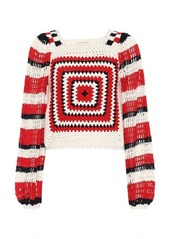 Ulla Johnson Beso cotton crochet sweater